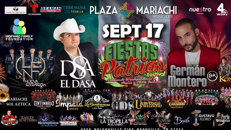El Festival de las Fiestas Patrias será este domingo 17 de septiembre desde el mediodía en...